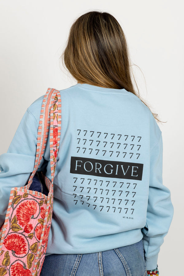 Sudadera Anawim Forgive Celeste