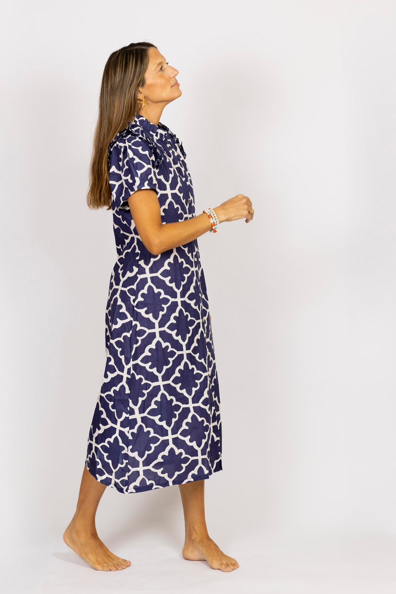 Vestido azul marino