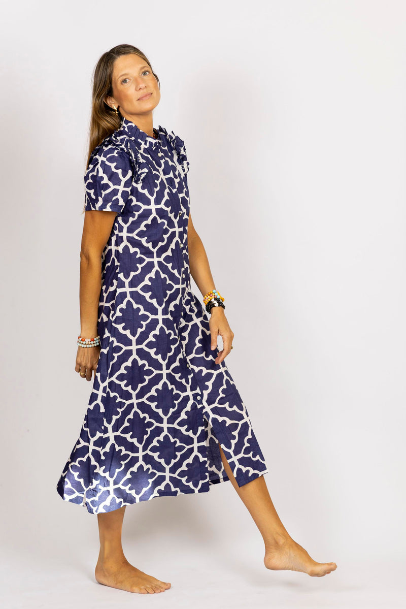 Vestido azul marino