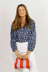Camisa azul marino