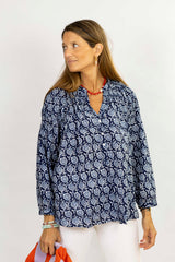 Camisa azul marino