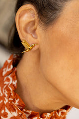 Pendientes colibrí