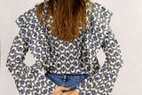 Camisa Volantes gris