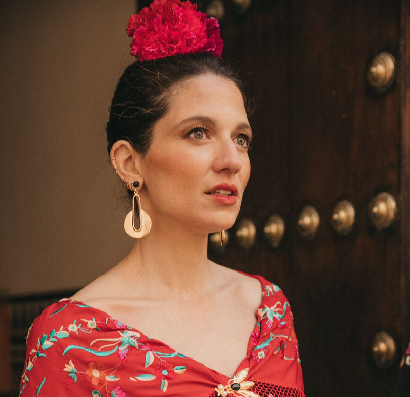 Pendientes Valero Negro