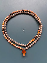 Collar / pulsera piedras cruz