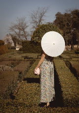 Bolso mano rosas rosa