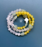 Rosario pulsera collar piedra niño