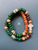 Rosario pulsera dos vueltas
