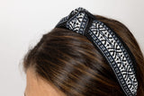 Diadema nudo negra