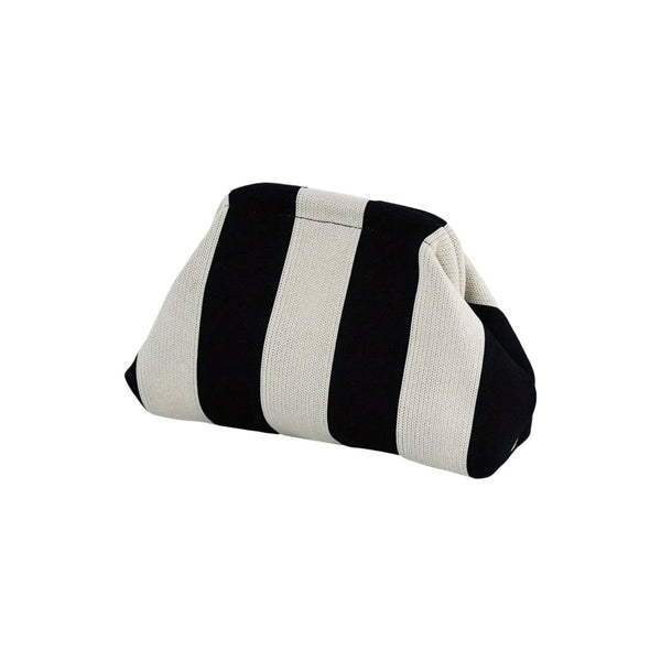 Bolso mano beige/negro