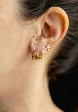 Aros Lagrimado Verde agua