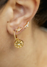 Pendientes Coronita Brillante