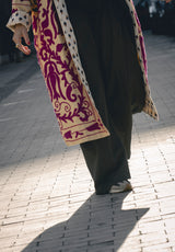 Chaqueta kaftan buganvilla