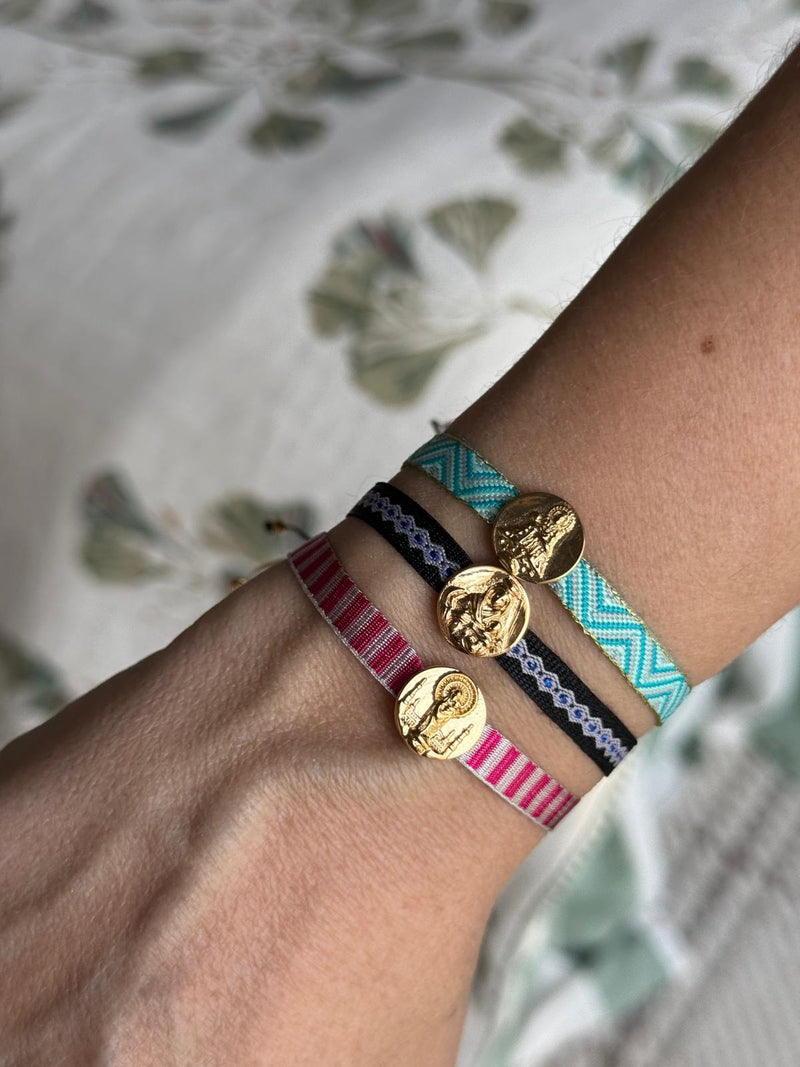 Pulsera Medalla Virgen de Covadonga