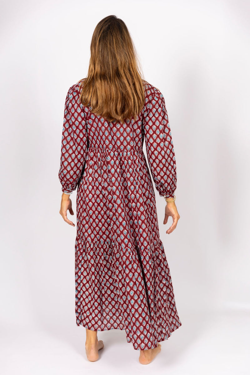 Vestido Granate