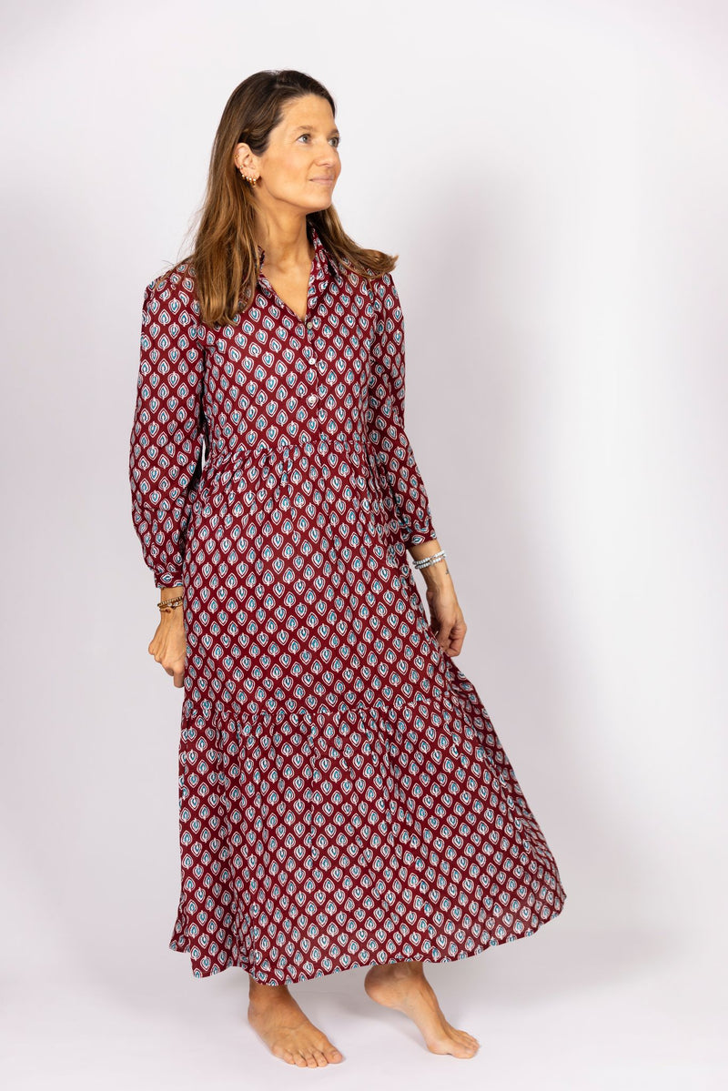 Vestido Granate