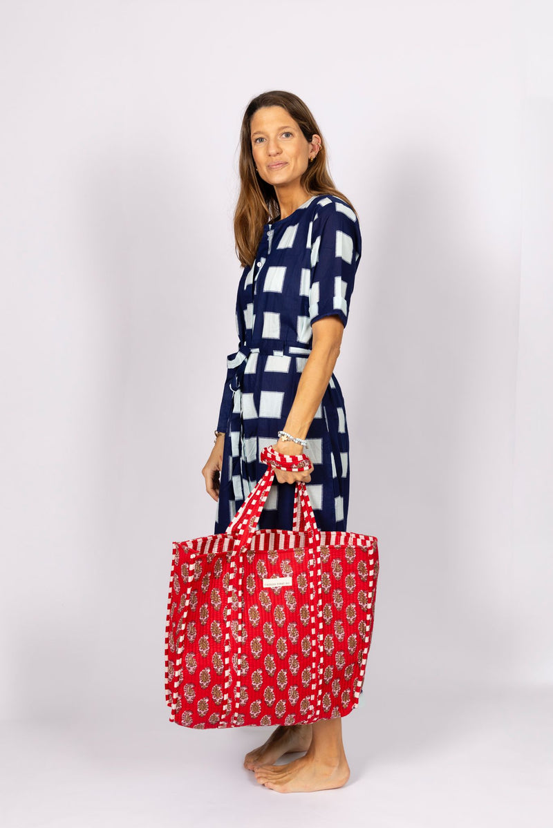 Bolso Tote Bag Rojo