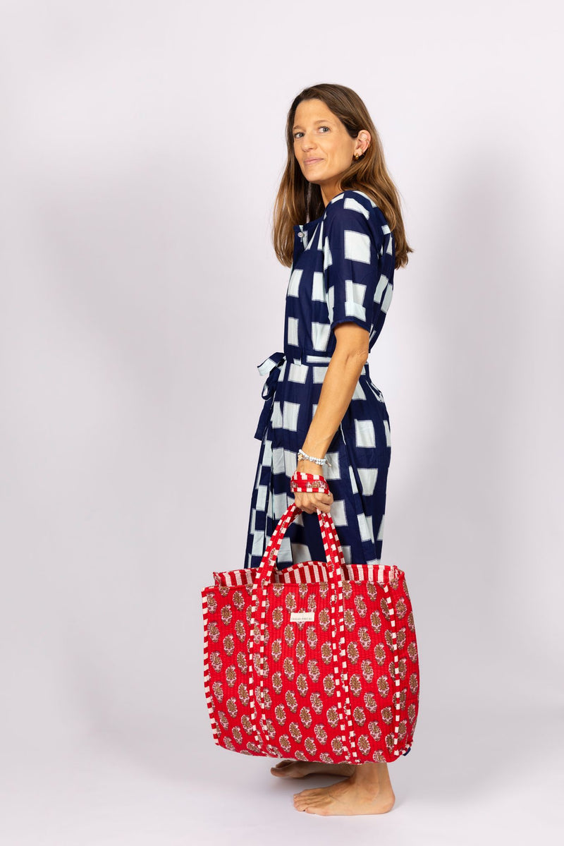 Bolso Tote Bag Rojo