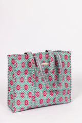 Bolso Tote Bag Verde Agua