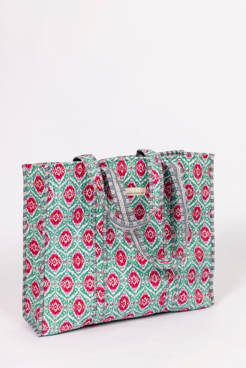 Bolso Tote Bag Verde Agua