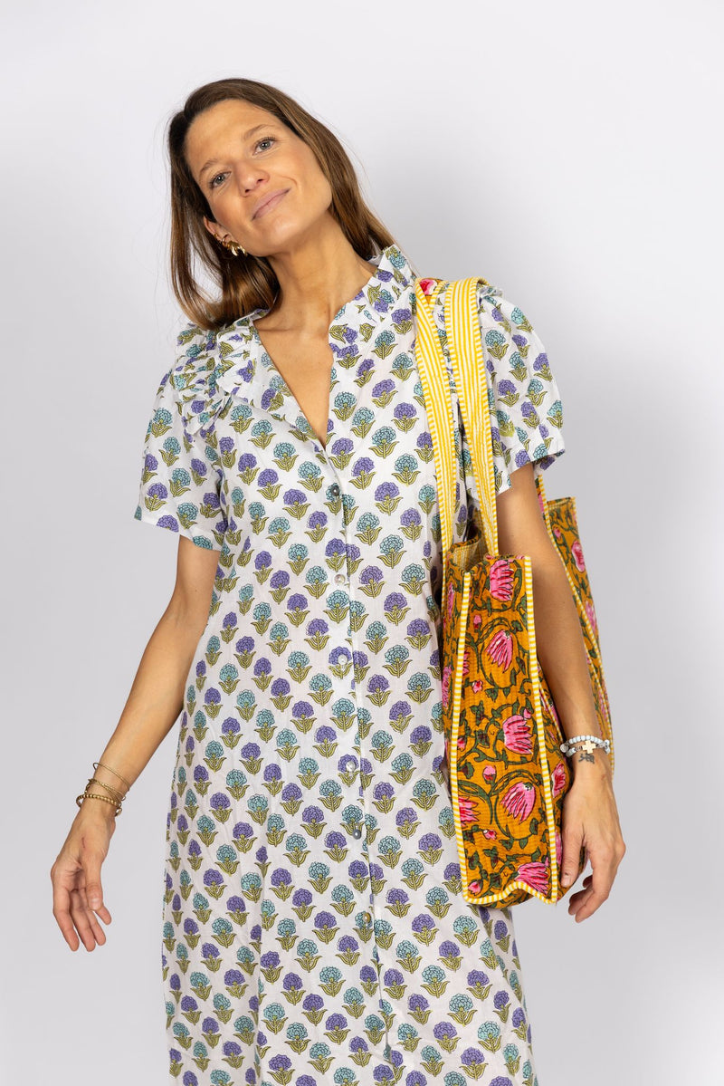 Bolso Tote Bag Amarillo