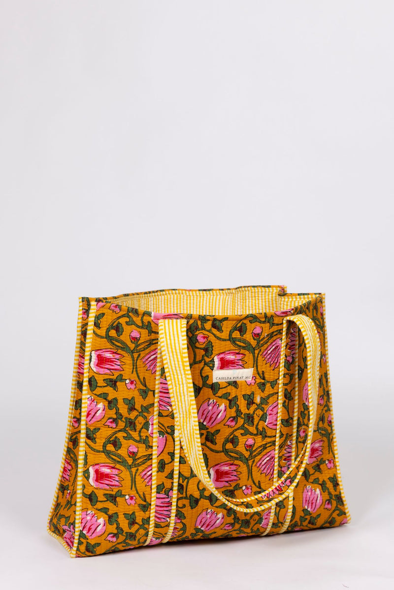 Bolso Tote Bag Amarillo