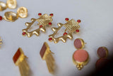 Pendientes Mudejar Coral