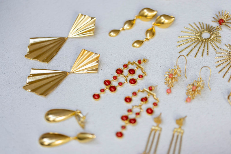 Pendientes Sacromonte Coral