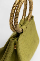 Bolso yute asa verde
