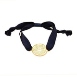 Pulsera Padre Nuestro azul