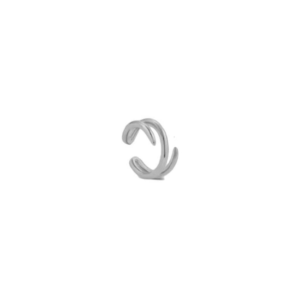 Ear Cuff Torbellino Plata