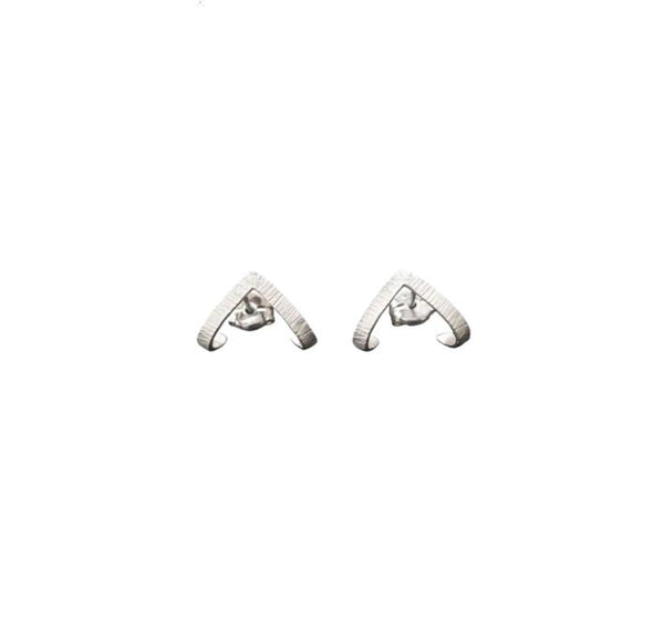 Pendientes agarre plata