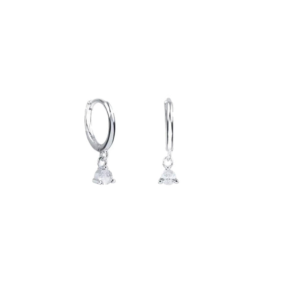 Aros circonita plata