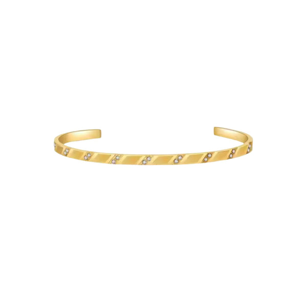 Pulsera doble circonita