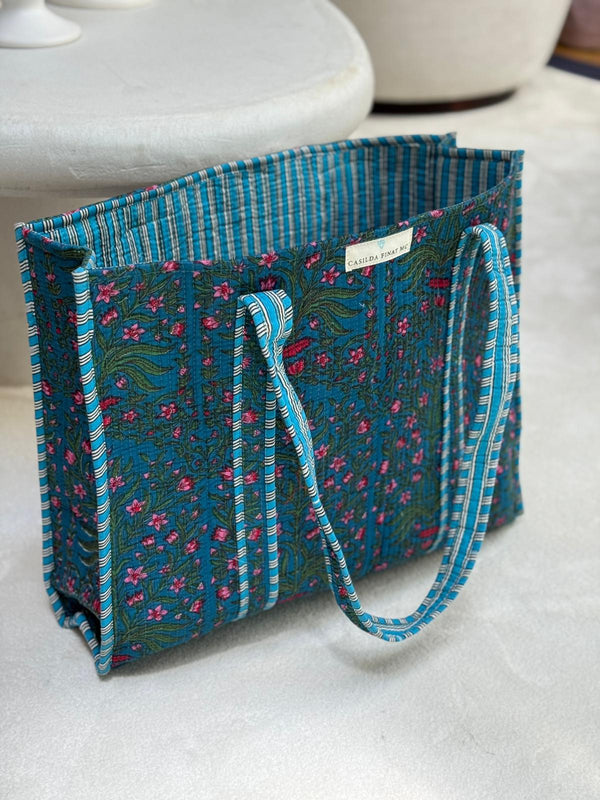 Bolso Tote Bag turquesa