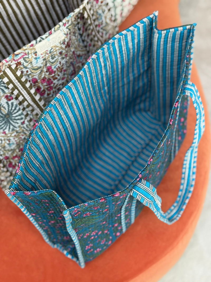 Bolso Tote Bag turquesa