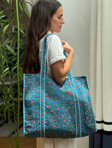 Bolso Tote Bag turquesa
