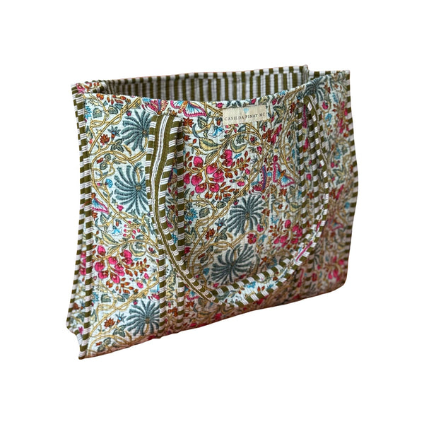 Bolso Tote Bag flor colorines