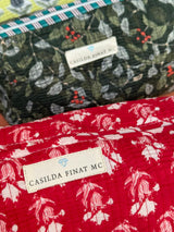 Neceser estampado verde M