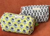 Neceser estampado negro M