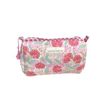 Neceser estampado flores rosas L