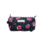 Neceser estampado azul marino L