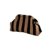 Bolso mano negro/marrón