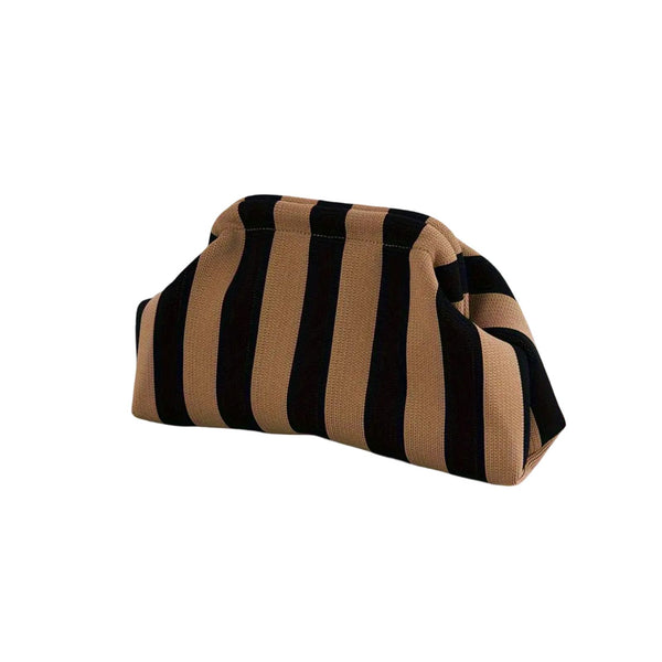 Bolso mano negro/marrón