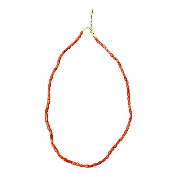 Collar coral fino