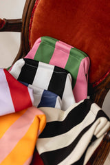 Bolso mano negro/marrón
