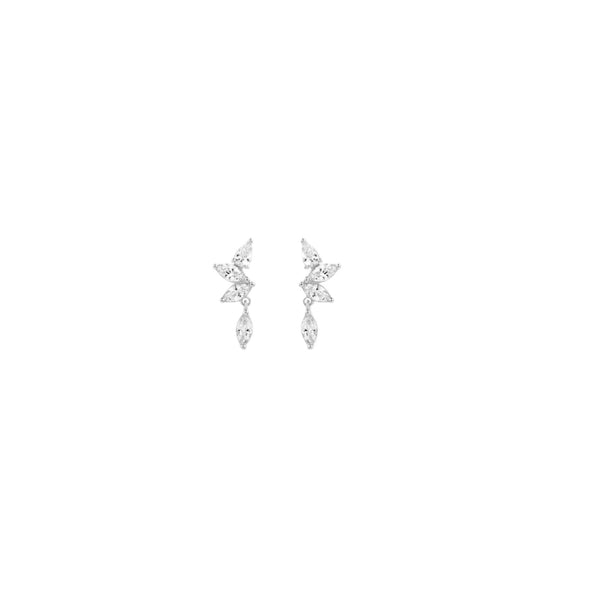 Pendientes ángel plata