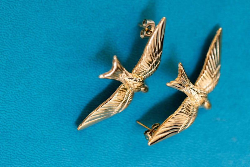 Pendientes golondrina XL