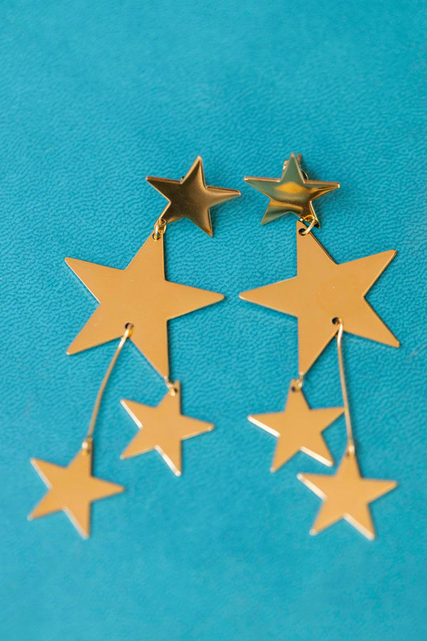 Pendientes multi estrellas