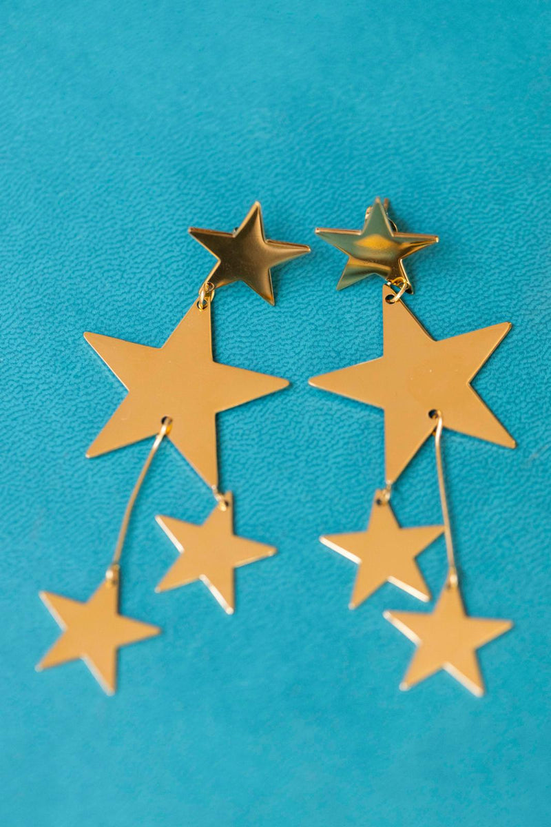 Pendientes multi estrellas